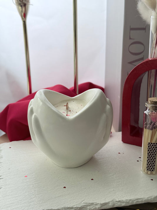 Vela Corazón Artesanal – El Detalle Perfecto para San Valentín