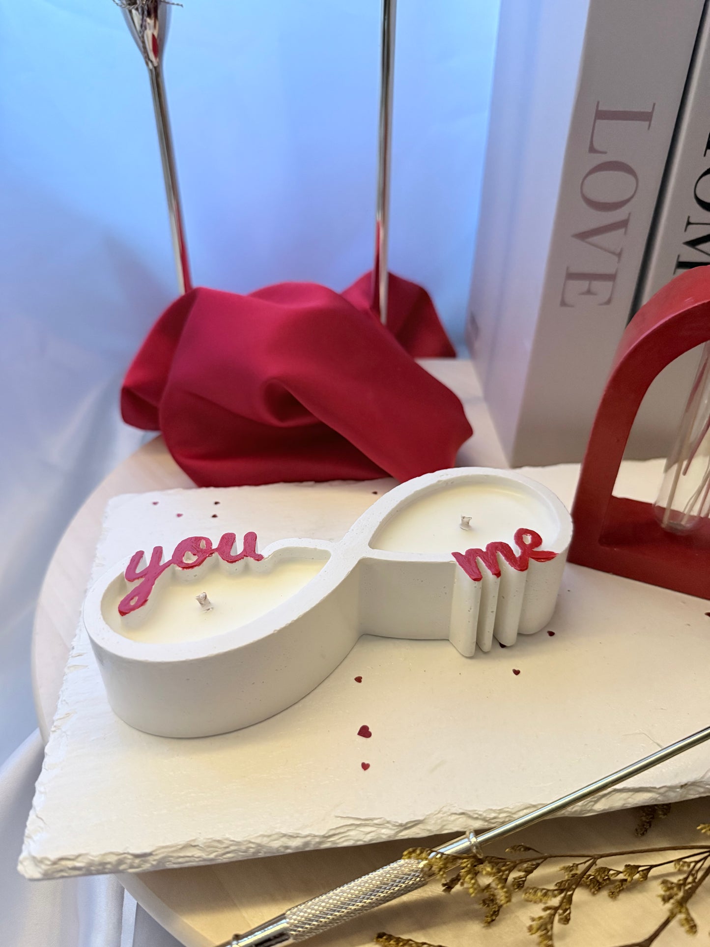 Vela You & Me – San Valentín | Jazmín