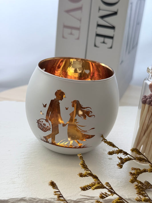 Porta Velas Amor Eterno – Edición San Valentín