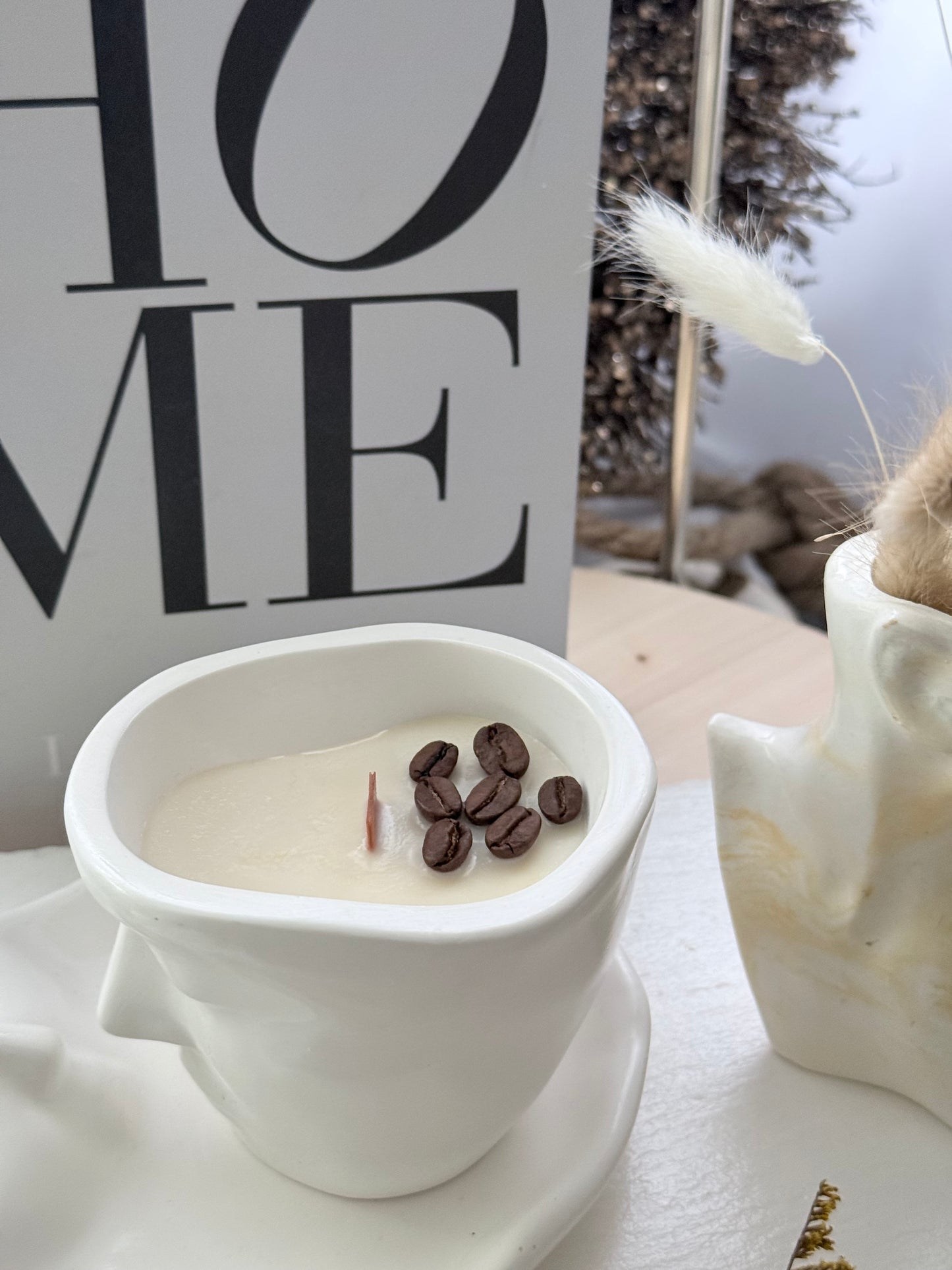 Vela artesanal de Café tostado