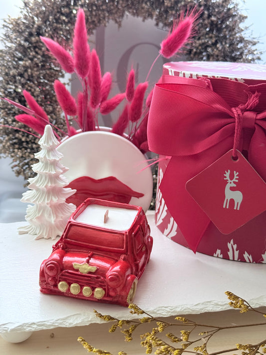 🚗 Navidad en Rojo y Blanco 🎄