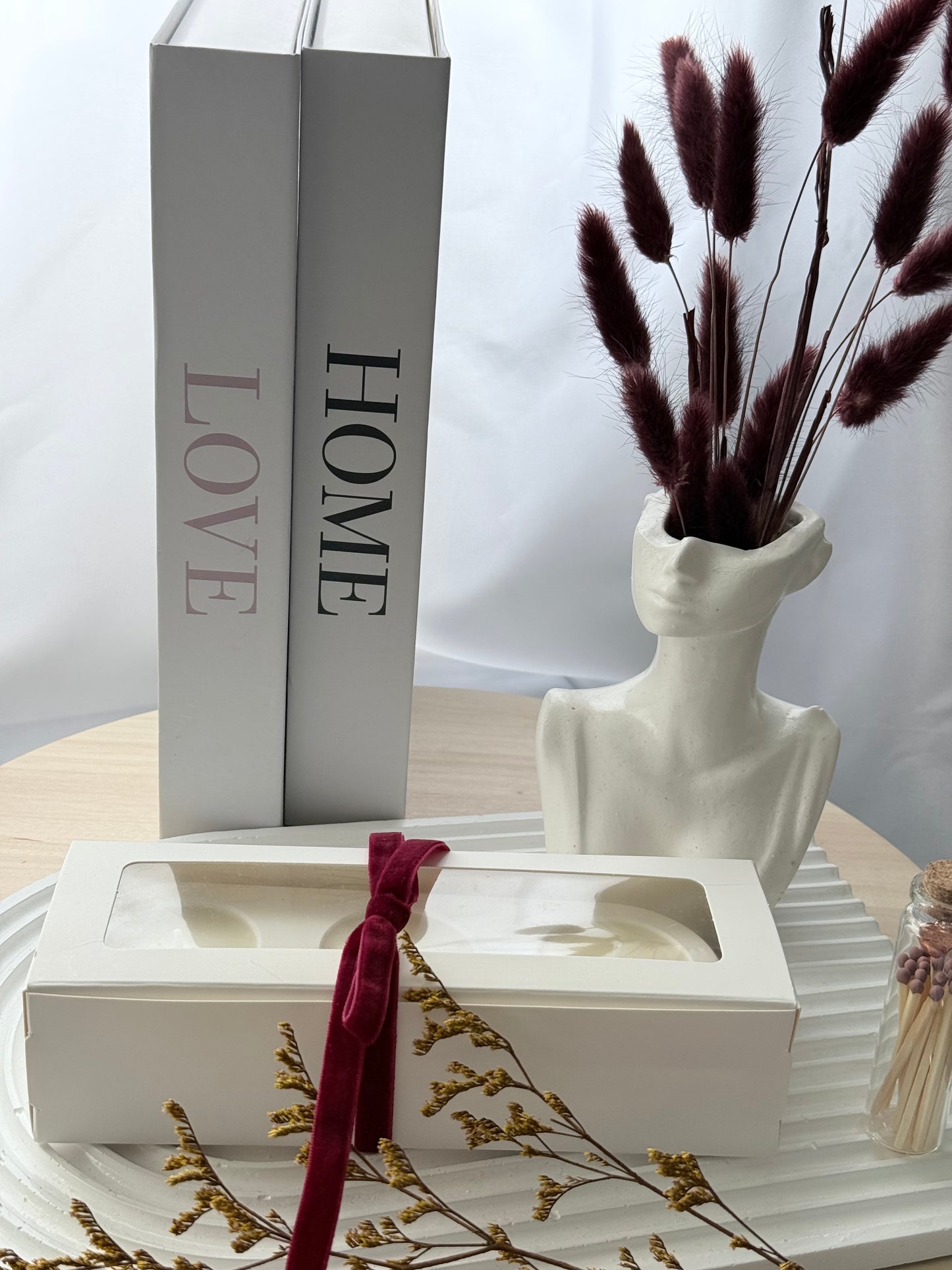 Porta Velas Doble Minimal