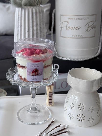 Cheesecake de Fresa – Wax Melt Cuchareable
