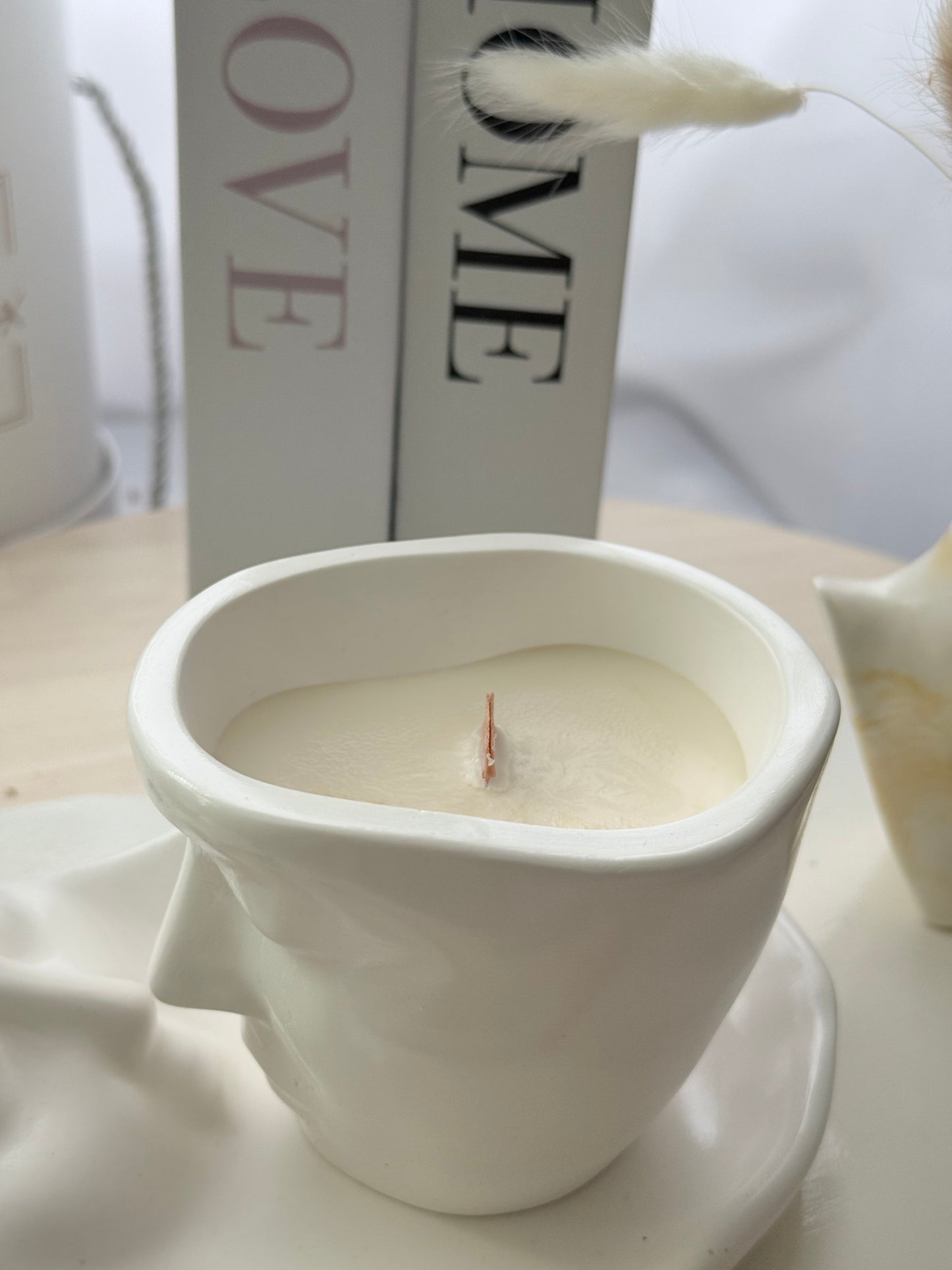 Vela artesanal de Café tostado