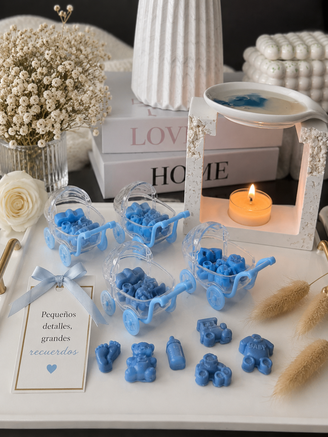 Cochecitos Aromáticos para Baby Shower