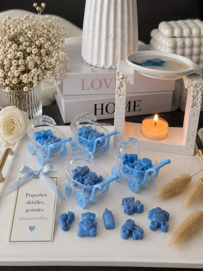 Cochecitos Aromáticos para Baby Shower