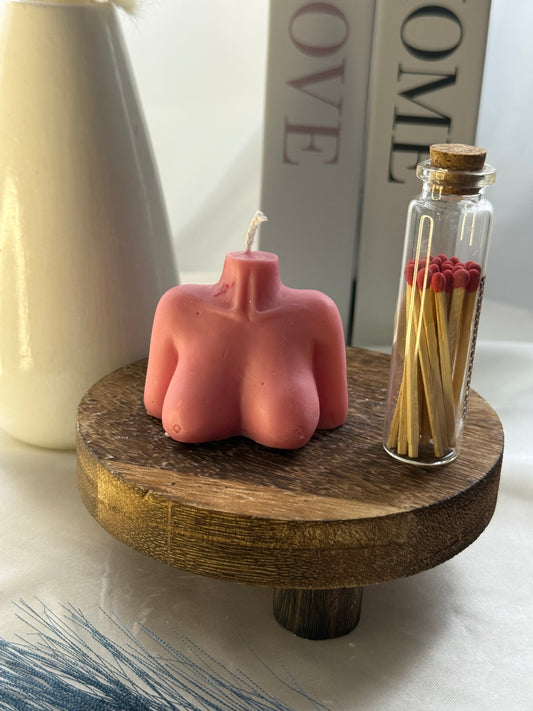 Vela Escultórica Torso Femenino