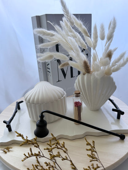 Vela artesanal de jazmín y sándalo