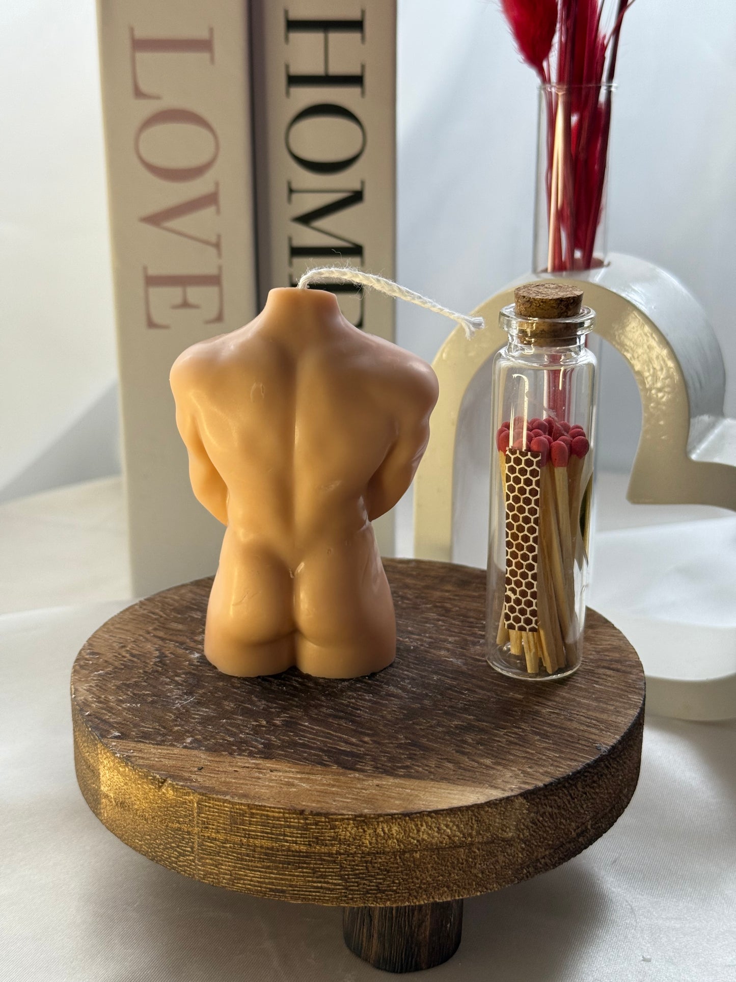 Vela Torso Masculino – Fuerza y Protección
