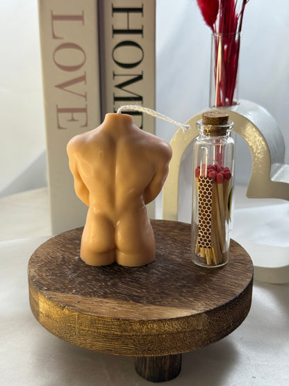 Vela Torso Masculino – Fuerza y Protección