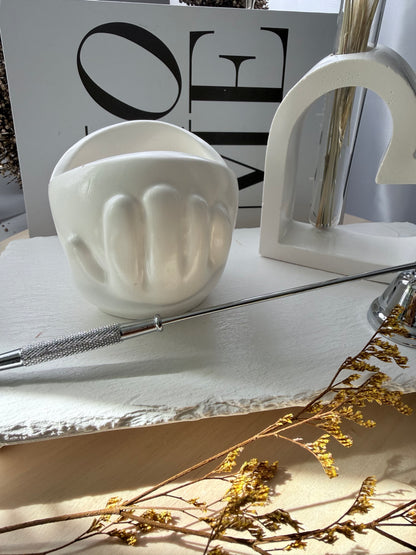 Vela artesanal de lavanda