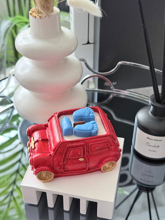 ✨ Vela artesanal “Dulce Viaje”