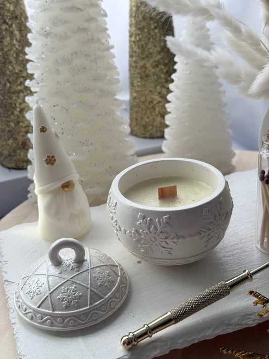 Vela Artesanal “Invierno Encantado”