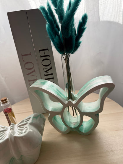 Florero mariposa