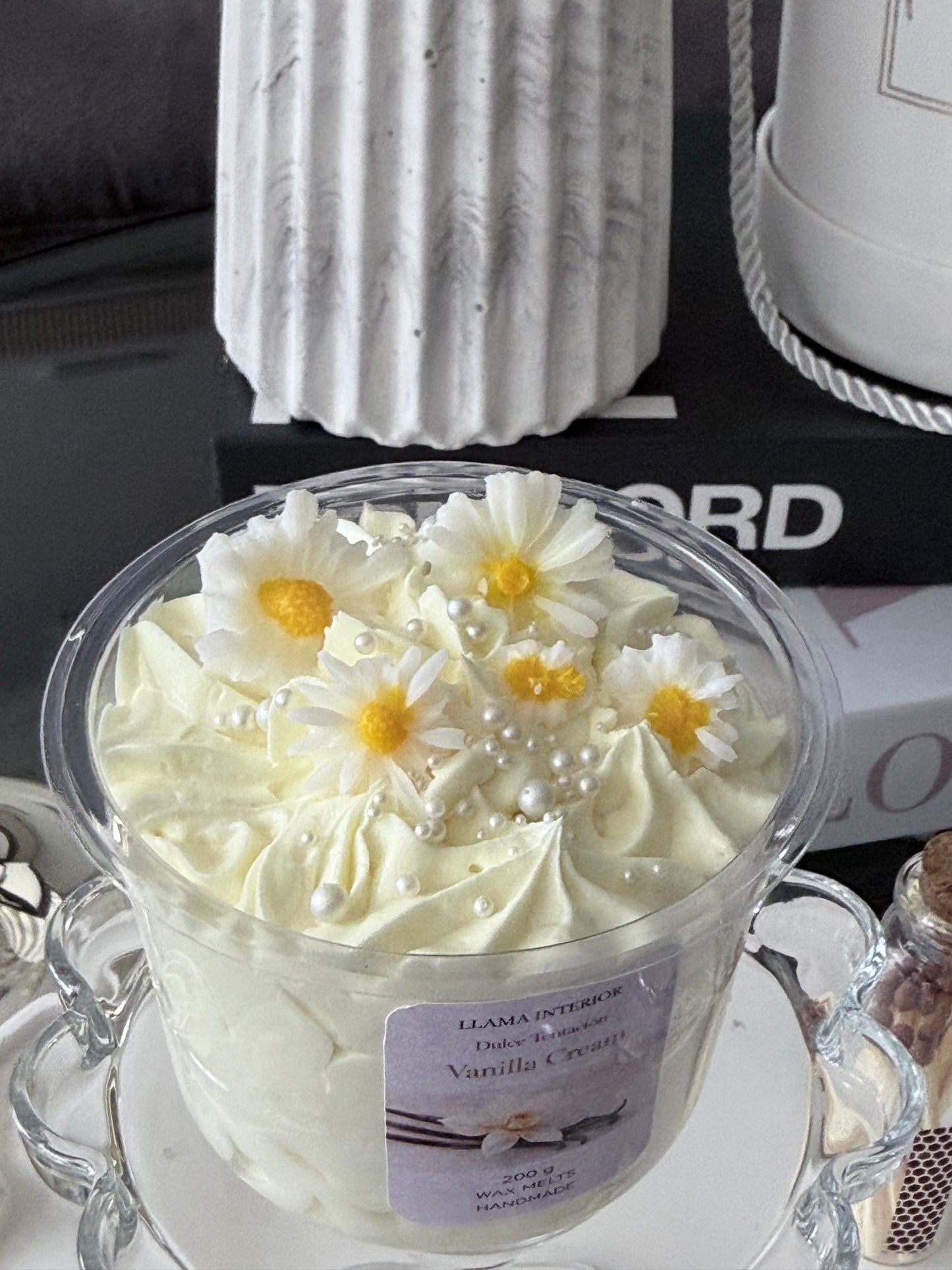 Nube Cremosa de Vainilla – Wax Melt Cuchareable