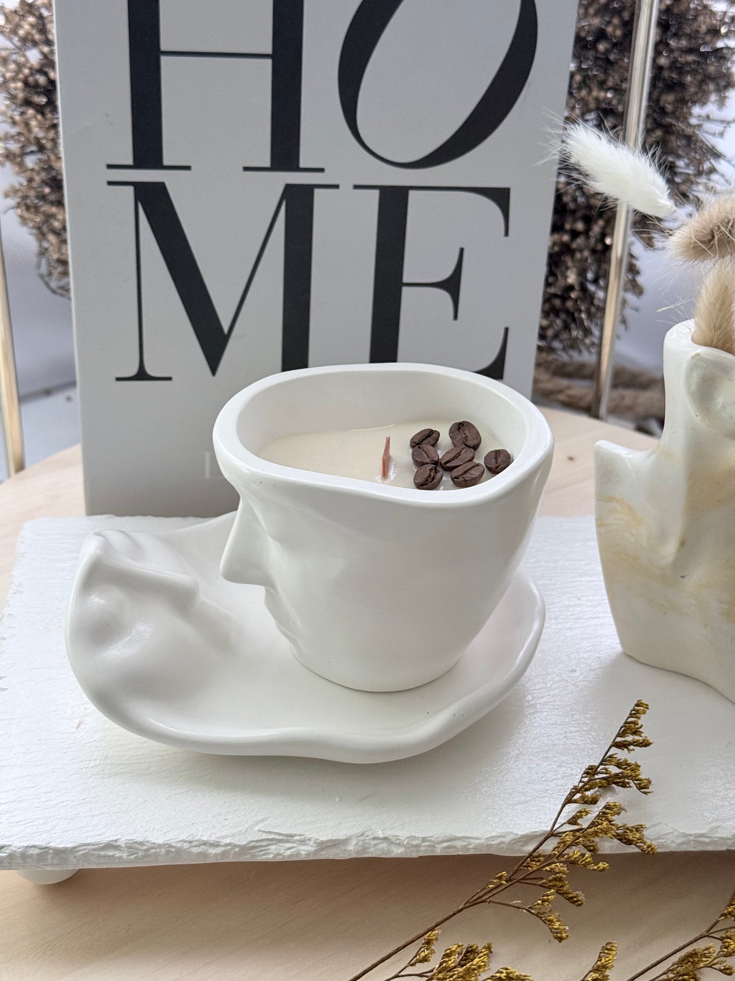 Vela artesanal de Café tostado