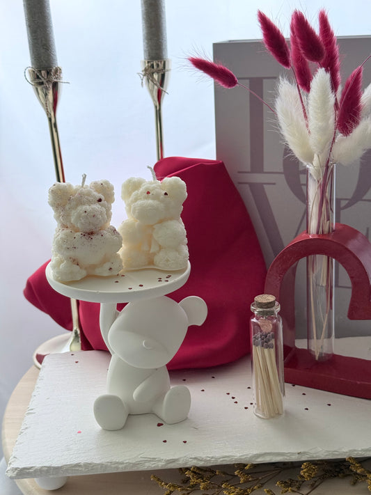 Ositos de Vela San Valentín