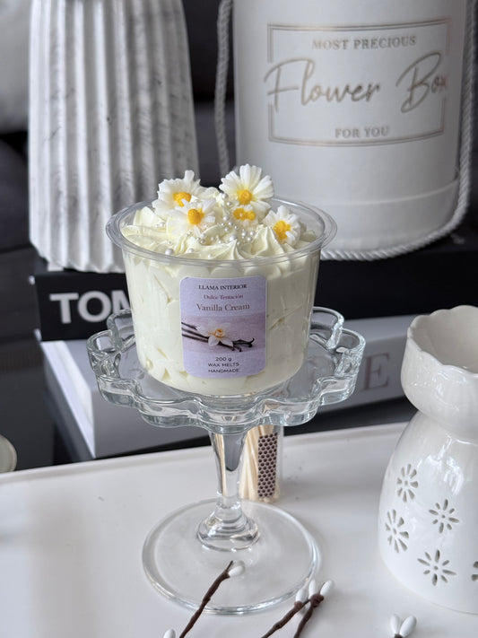 Nube Cremosa de Vainilla – Wax Melt Cuchareable