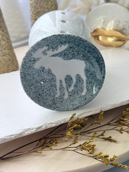 Quemador de Cerámica Invernal – Diseño Reno