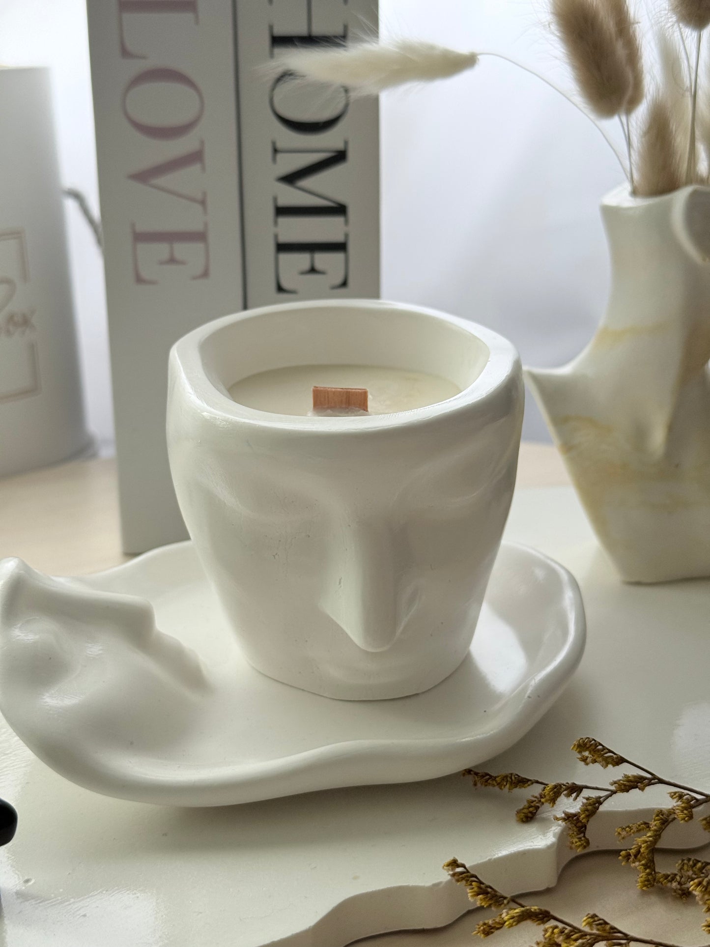 Vela artesanal de Café tostado