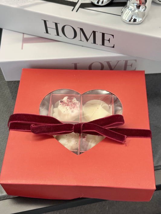 Caja Regalo de Wax Melts Artesanales – Edición Corazón
