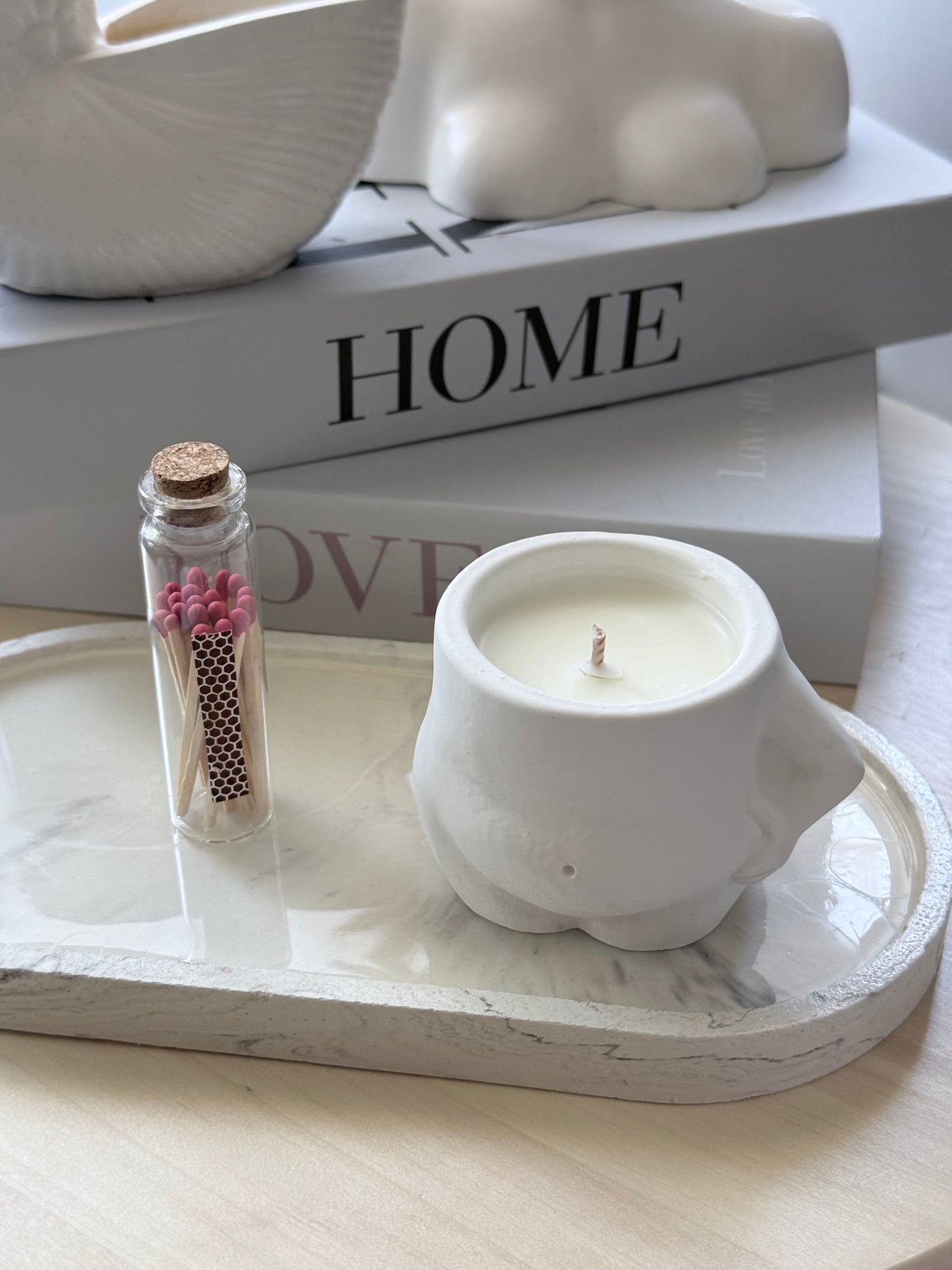 Vela artesanal “Brisa de Pomelo”