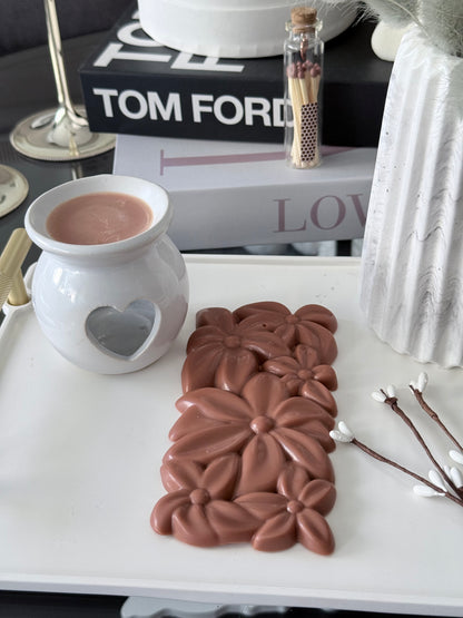 Tableta Floral de Chocolate