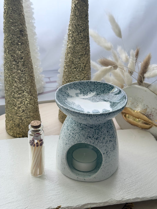 Quemador de Cerámica Invernal – Diseño Reno