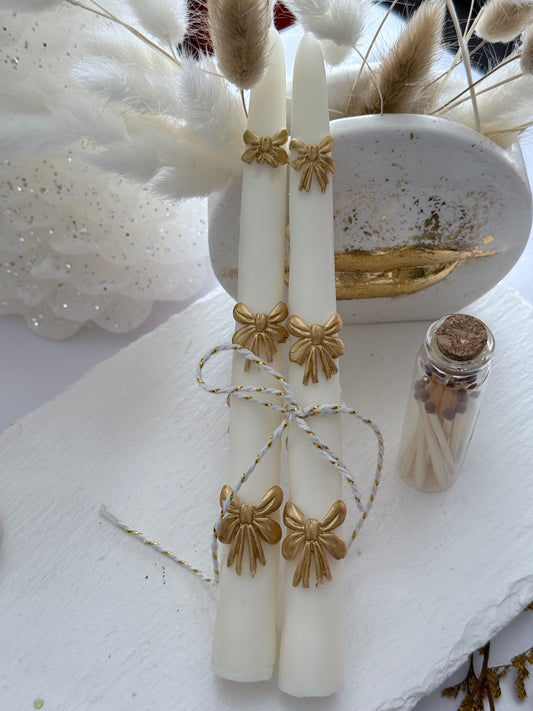 Velas de Lazos – Elegancia que Enciende tus Momentos