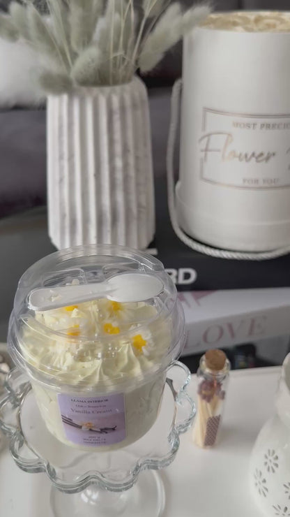 Nube Cremosa de Vainilla – Wax Melt Cuchareable